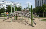 07-2779-XVL Düsseldorf, Warschauer Straße, IHZ-Park, Balanciermikado (2).JPG